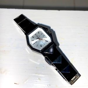 Black diesel watch